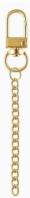 Standard gold bag charm hardware