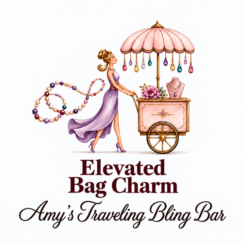 Elevated Bag Charm — Amy’s Traveling Bling Bar